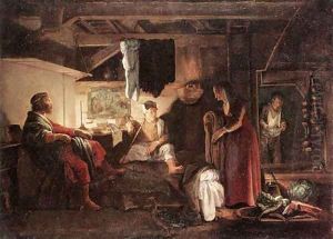 Jupiter and Mercury at Philemon and Baucis 1609 1610