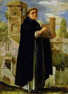 St Thomas Aquinas by Adam Elsheimer