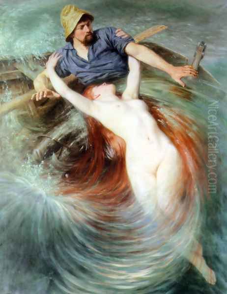 Fisherman Engulfed by a Siren - view 1