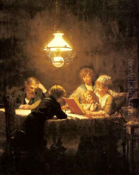 The Reading Lesson - view 1