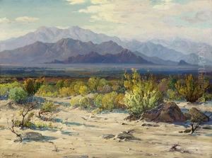 Expansive View Of The Coachella Valley by Fred Grayson Sayre