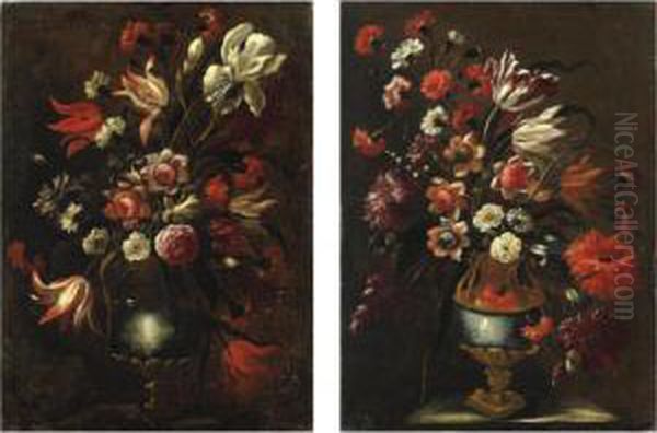 Nature Morte Con Vasi Di Fiori - view 1