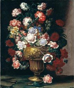 Natura Morta Con Vaso Di Fiori