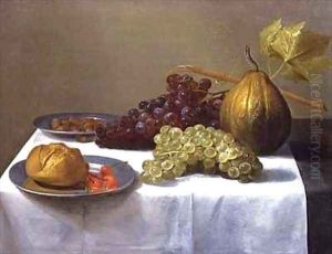 Still Life with Fruits by Jacob Fopsen van Es