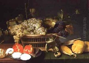 Still Life of Fruits by Jacob Fopsen van Es