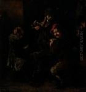 Scena Di Taverna by Giuseppe Michele Scaglia