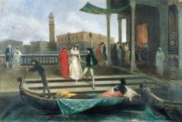 Scena In Costume A Venezia - view 1