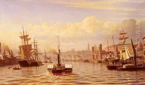 Shipping On The River Tyne, Newcastle - view 1