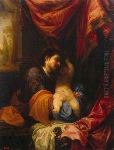 St Joseph and the Infant Christ by Juan Antonio Frias y Escalante