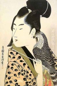 Falconer, 1789-1801 by Choensai Eishin