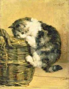 Cat with a Basket