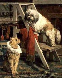 A Circus Romance by Charles van den Eycken