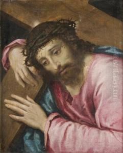 Le Christ Portant Sa Croix by Ippolito Scarsella (see Scarsellino)