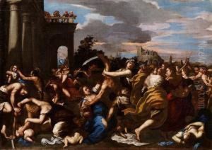 La Strage Degli Innocenti by Ippolito Scarsella (see Scarsellino)