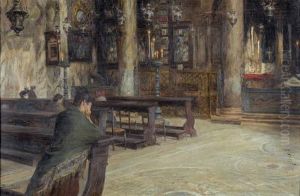 Interieur De St-marc by Ferruccio Scattola