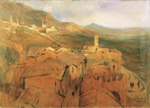 Tramonto Ad Assisi