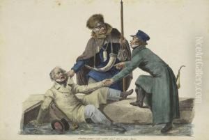 Nachtwachter Wat Woll'n Sie? Det Is Mein Mann by Johann Gottfried Schadow
