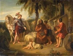 Erminia Looks For Accomodation By The Shepherds