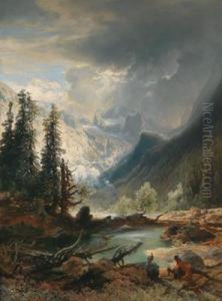 Near Gumpen In The Gosau - view 1