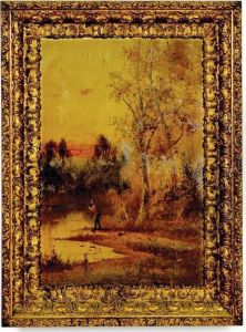On Fallen Leaf Lake by Frederick Ferdinand Schafer