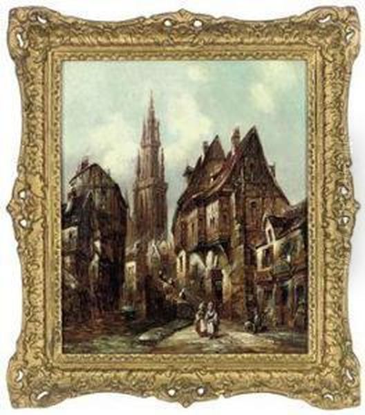 St. Ouen, Rouen, Normandy; And Antwerp, Belgium - view 1