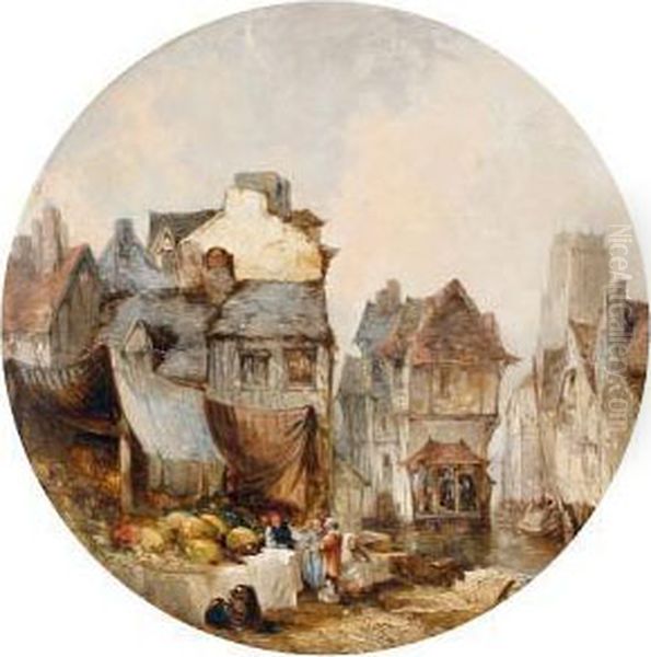 A Market Scene - view 1