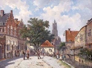 Amsterdam by Adrianus Eversen