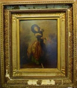 Dancing Woman With Fan