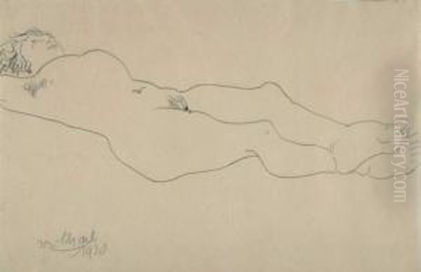 Liegender Weiblicher Akt. - view 1
