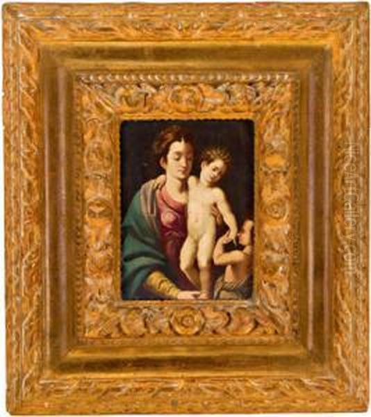 Imitatore Del Xviii Secolo Madonna Con Ilbambino - view 1