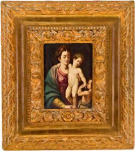 Imitatore Del Xviii Secolo Madonna Con Ilbambino Imitatore Del Xviii Secolo Madonna Con Ilbambino