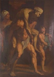 La Fuga Di Enea Da Troia by Bartolomeo Schedoni