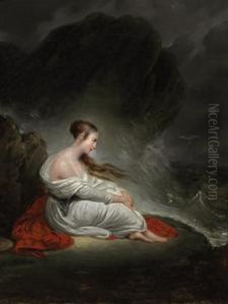 Young Woman At The Sea - view 1