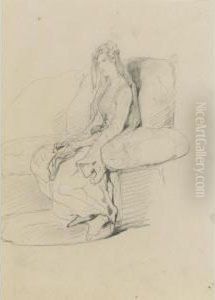 Property From The Estate Of
Professor Frank Anderson Trapp, To Benefit The National Gallery Of Art
Acquisitions Fund
Seated Greek Woman by Ary Scheffer