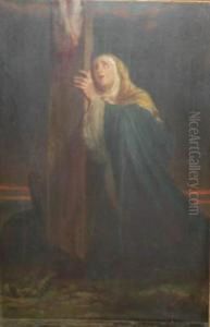 Madeleine Au Pied De La Croix by Ary Scheffer