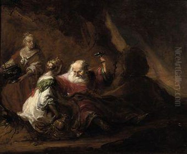 Lot And His Daughters - view 1