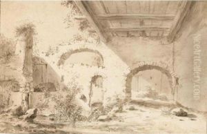 An Overgrown Courtyard