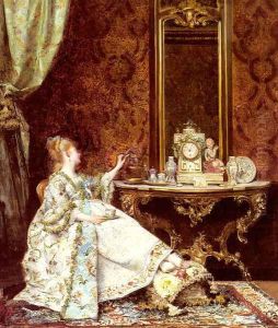 Un Momento De Reposo (A Moment of Repose) by Ignacio Leon y Escosura