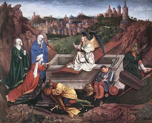 The Three Marys at the Tomb - view 1