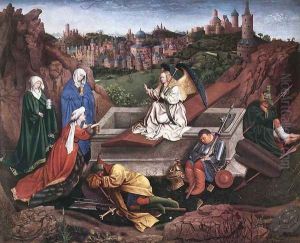 The Three Marys at the Tomb by Hubert van Eyck