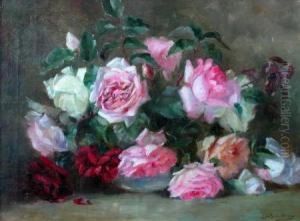 Still Life, Roses by Jan Hendrik Scheltema