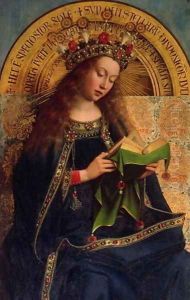 The Ghent Altarpiece The Virgin Mary 1432
