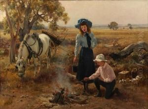 Boiling The Billy by Jan Hendrik Scheltema