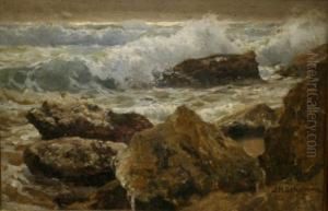 Rocks On The Shore by Jan Hendrik Scheltema