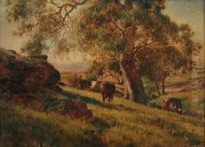Cattle Grazing by Jan Hendrik Scheltema
