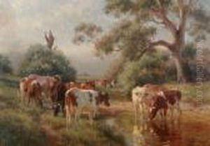 Cattle Watering by Jan Hendrik Scheltema