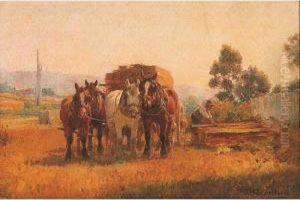 Carting Timber by Jan Hendrik Scheltema