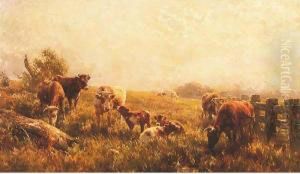 Cattle Grazing by Jan Hendrik Scheltema
