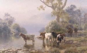 On The Buffalo River, Victoria by Jan Hendrik Scheltema