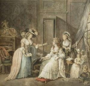 La Lecture De La Lettre by Johann Eleazar Schenau